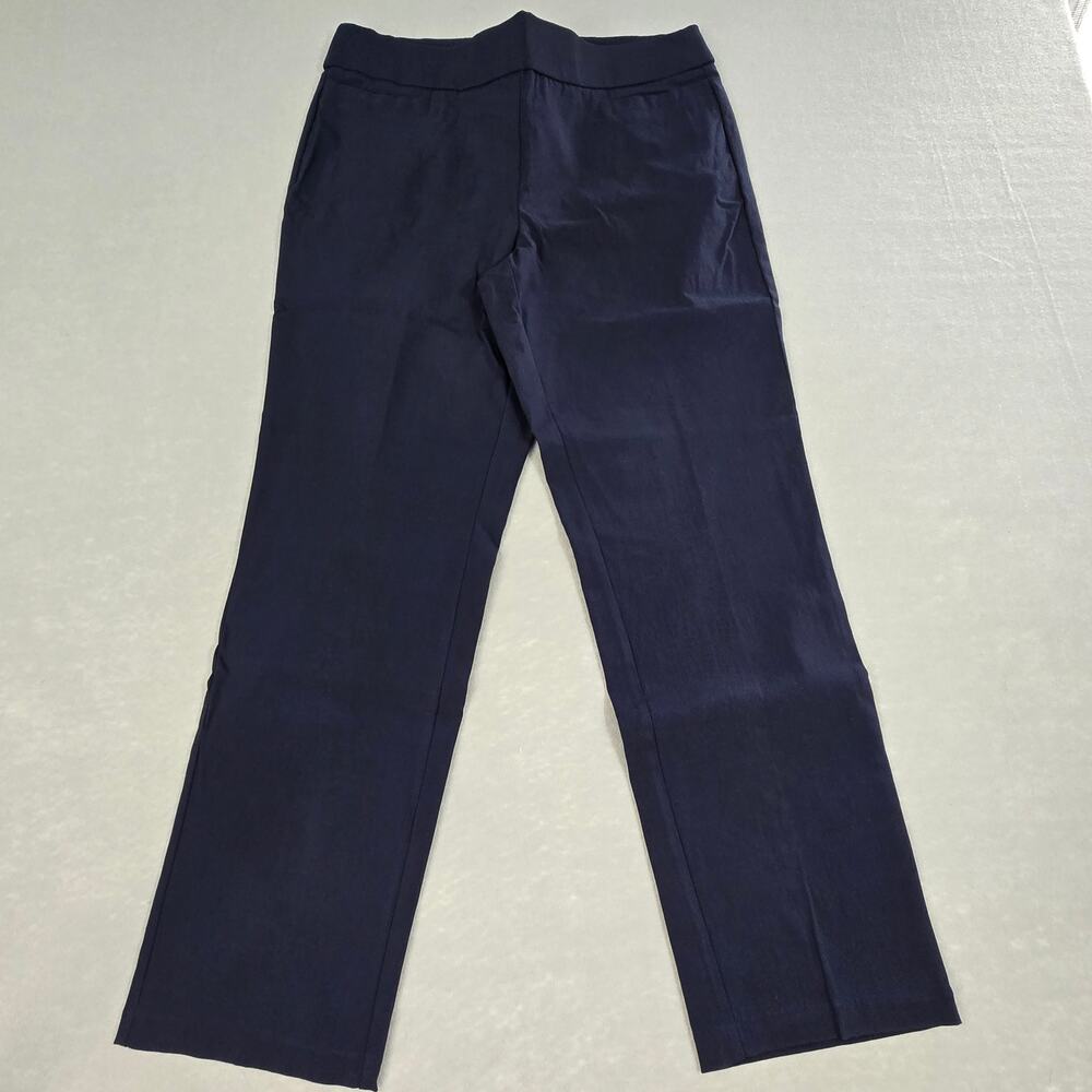 Croft & Barrow Perfectly Slimming Stretchy Straight Leg Pull-On Pants 10 SHORT